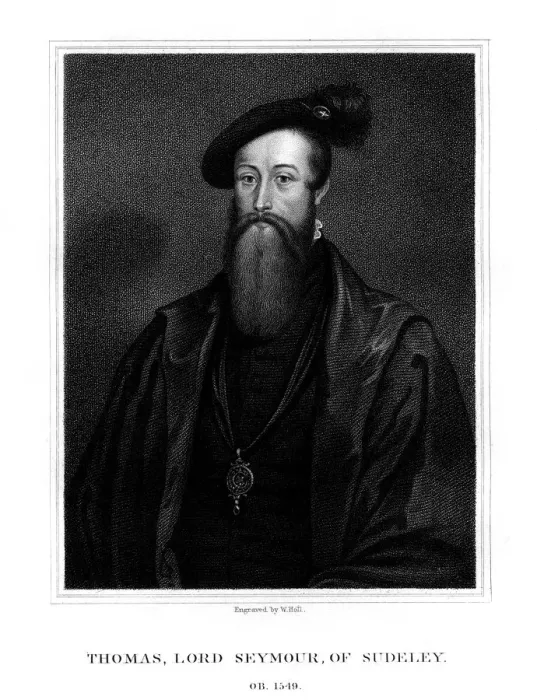 Framed Print : Thomas Seymour, Baron Seymour of Sudeley, younger brother of Jane Seymour, (1825). Artist: W Holl Framed Print : Thomas Seymour, Baron Seymour of Sudeley, younger brother of Jane Seymour, (1825). Artist: W Holl