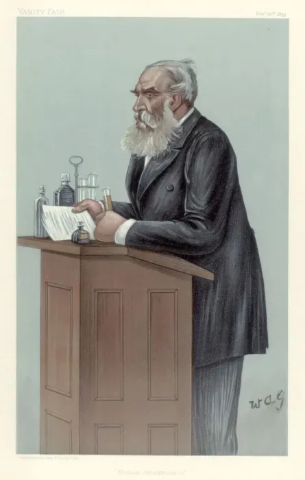 Framed Print : Thomas Stevenson, British forensic scientist, 1899. Artist: Wag Framed Print : Thomas Stevenson, British forensic scientist, 1899. Artist: Wag