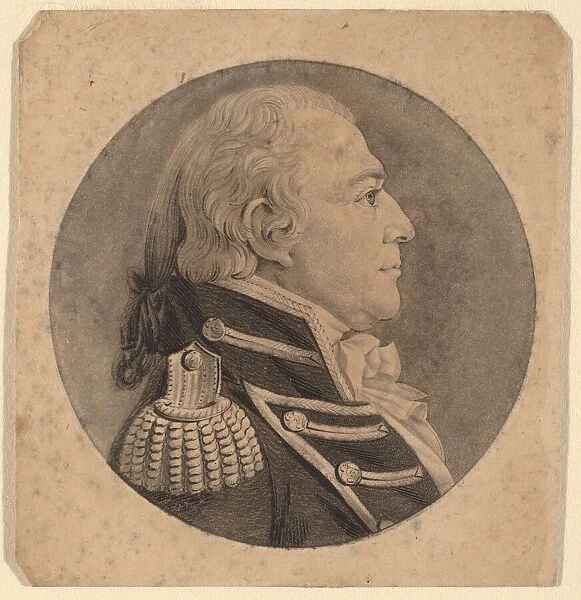 Thomas Tingey, 1806. Creator: Charles Balthazar Julien Fevret de Saint-Memin