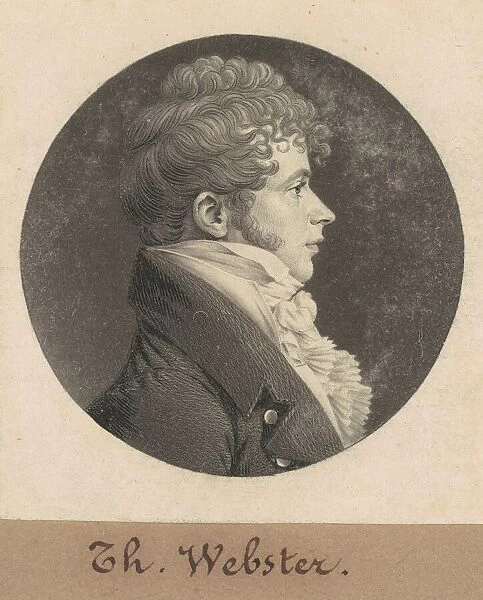 Thomas Webster, 1809. Creator: Charles Balthazar Julien Fevret de Saint-Memin