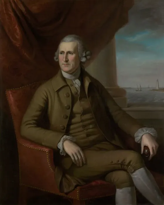 Framed Print : Thomas Willing, 1782. Creator: Charles Willson Peale Framed Print : Thomas Willing, 1782. Creator: Charles Willson Peale