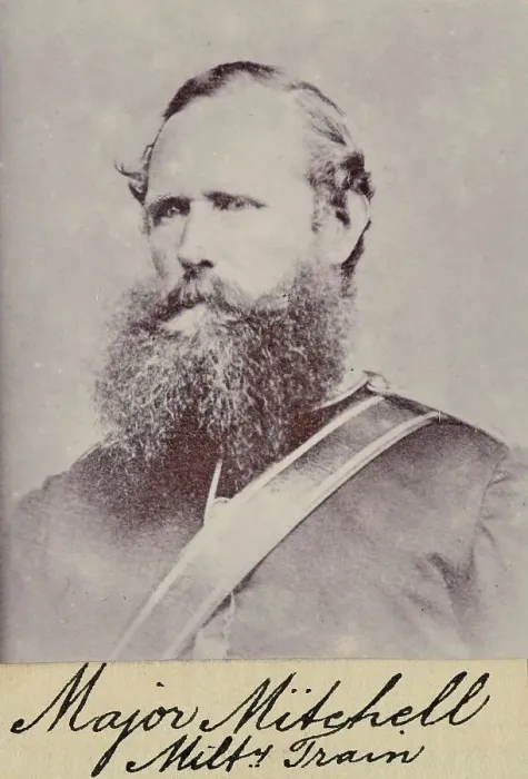 Framed Print : Thomas Witchell (Brevet Major, Military Train), c.1900. Creator: William Francis Gordon Framed Print : Thomas Witchell (Brevet Major, Military Train), c.1900. Creator: William Francis Gordon