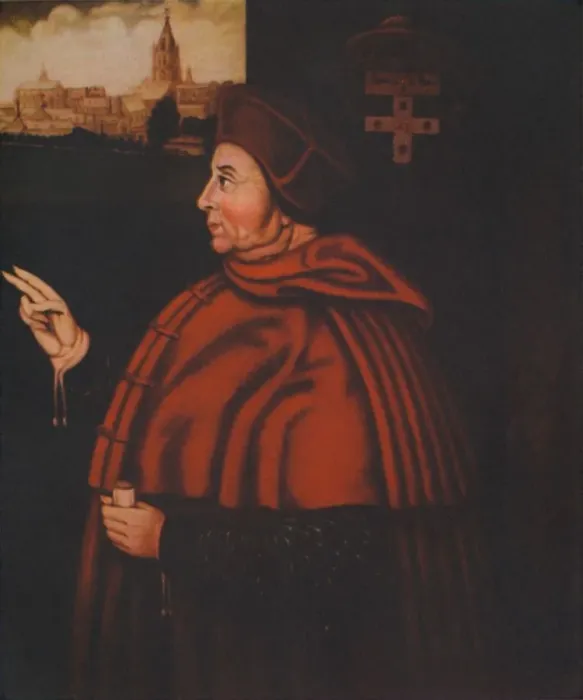 Framed Print : Thomas Wolsey, early 16th century, (1941) Framed Print : Thomas Wolsey, early 16th century, (1941)