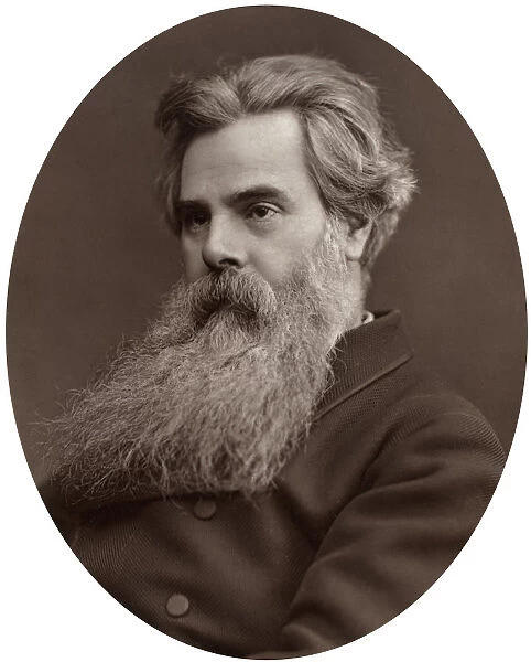 Thomas Woolner, RA, Professor of Sculpture at the Royal Academy, 1877. Artist: Lock & Whitfield