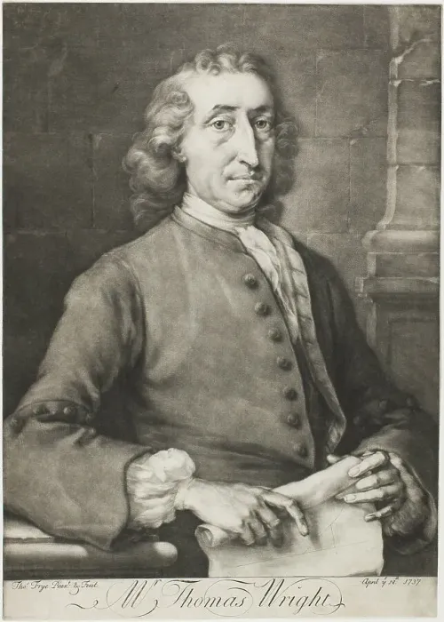 Framed Print : Thomas Wright, 1737. Creator: Thomas Frye Framed Print : Thomas Wright, 1737. Creator: Thomas Frye