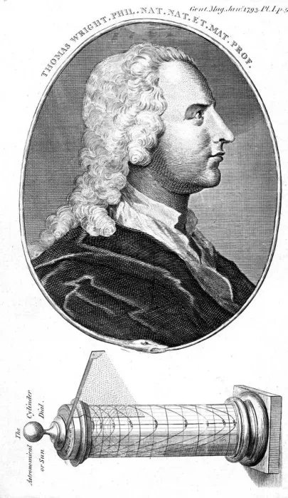 Framed Print : Thomas Wright, English astronomer, scientific instrument maker and teacher, 1793 Framed Print : Thomas Wright, English astronomer, scientific instrument maker and teacher, 1793