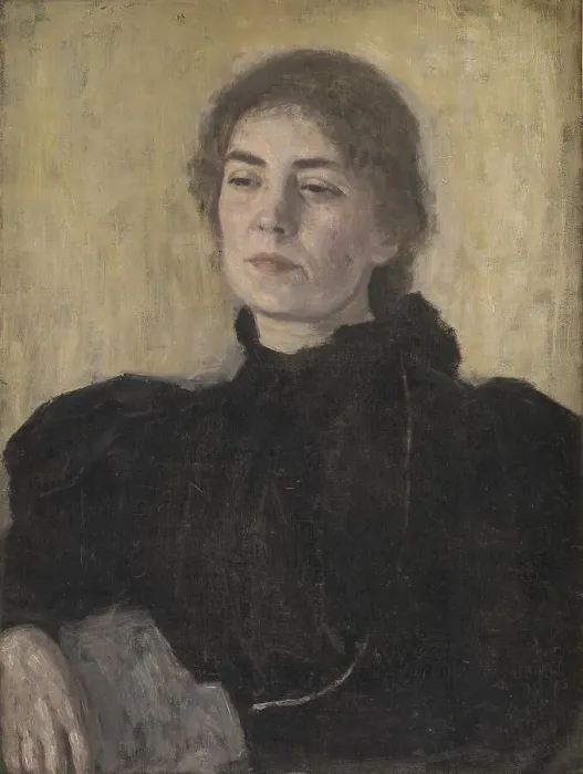 Framed Print : Thora Bendix, née Anne Victoria Sundberg, 1896. Creator: Vilhelm Hammershøi Framed Print : Thora Bendix, née Anne Victoria Sundberg, 1896. Creator: Vilhelm Hammershøi