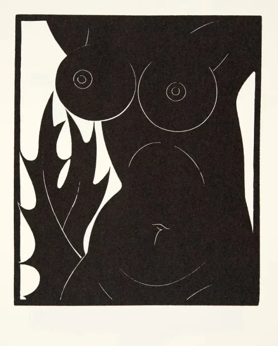 Framed Print : The Thorn in the Flesh, 1921 (wood engraving) Framed Print : The Thorn in the Flesh, 1921 (wood engraving)