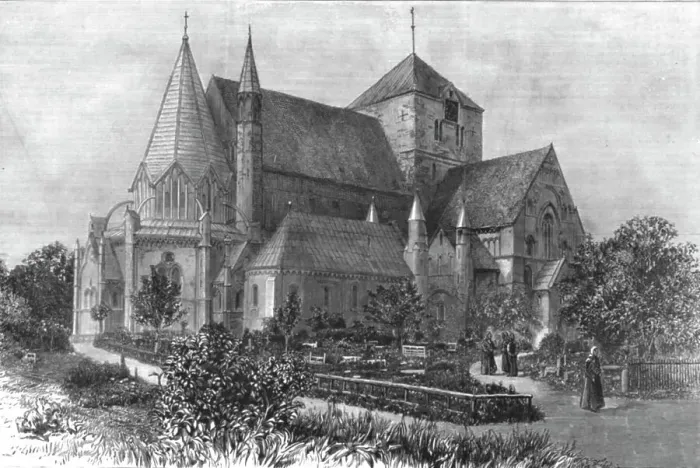 Framed Print : Thorndhjem Cathedral, 1886. Creator: Unknown Framed Print : Thorndhjem Cathedral, 1886. Creator: Unknown