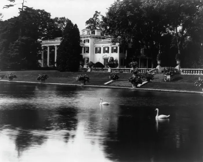 Framed Print : Thornedale, Oakleigh Thorne house, Millbrook, New York. 1919. Creator: Frances Benjamin Johnston. Thornedale, Oakleigh Thorne house, Millbrook, New York. 1919. Creator: Frances Benjamin Johnston Framed Print : Thornedale, Oakleigh Thorne house, Millbrook, New York. 1919. Creator: Frances Benjamin Johnston. Thornedale, Oakleigh Thorne house, Millbrook, New York. 1919. Creator: Frances Benjamin Johnston