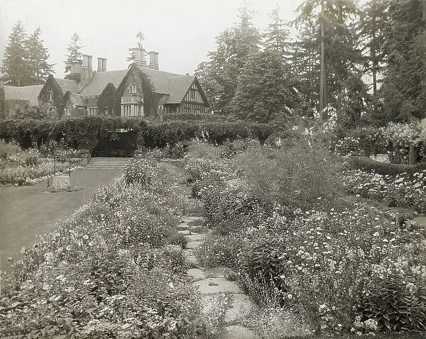 'Thornewood, ' Chester Thorne house, Lakewood, Washington, 1923. Creator: Frances Benjamin Johnston. 'Thornewood, ' Chester Thorne house, Lakewood, Washington, 1923. Creator: Frances Benjamin Johnston