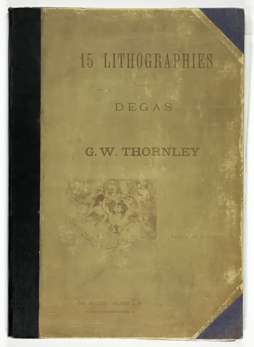 Framed Print : Thornley Portfolio Cover, 1889–90. Creator: Georges William Thornley Framed Print : Thornley Portfolio Cover, 1889–90. Creator: Georges William Thornley