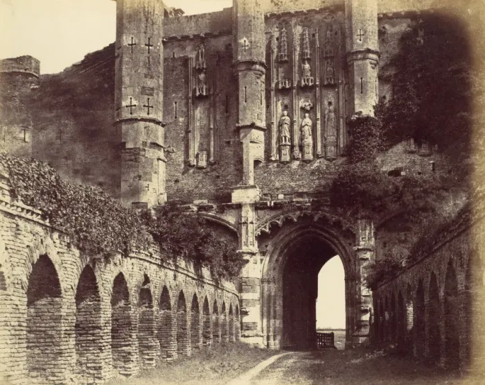 Framed Print : Thornton College - Lincolnshire, 1860. Creator: Alfred Capel-Cure Framed Print : Thornton College - Lincolnshire, 1860. Creator: Alfred Capel-Cure