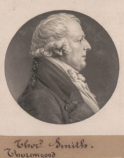 Thorowgood Smith, 1804. Creator: Charles Balthazar Julien Fevret de Saint-Memin
