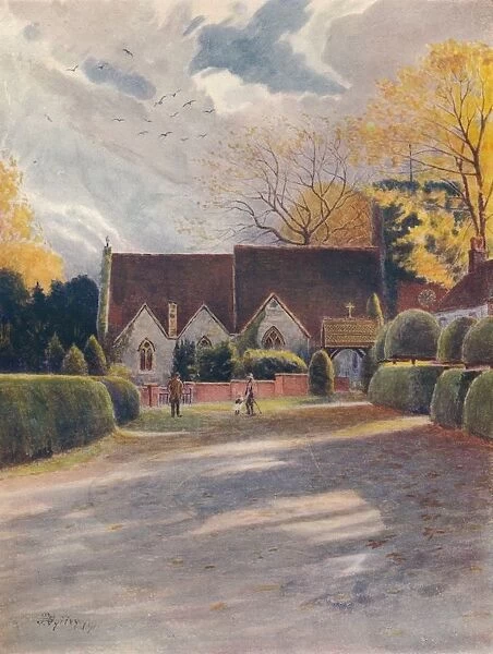 Thorpe Church, c1911, (1914). Artist: Jamess Ogilvy