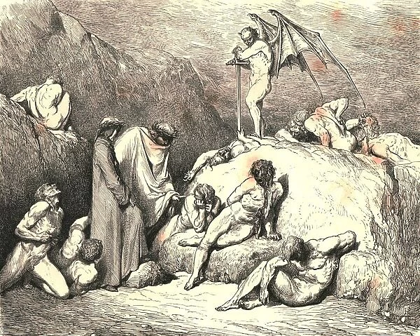 Call thou to mind Piero of Medicina, if again returning, c1890. Creator: Gustave Doré