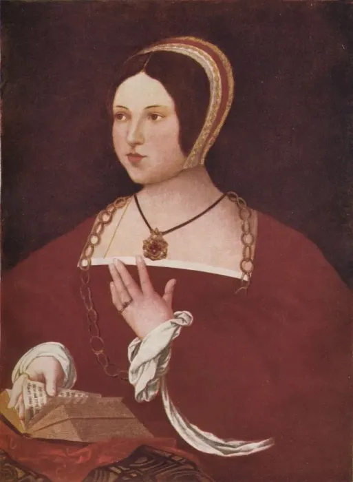 Framed Print : Thought to be Margaret Tudor, c1528 (c1924). Artist: Jan Gossaert Framed Print : Thought to be Margaret Tudor, c1528 (c1924). Artist: Jan Gossaert