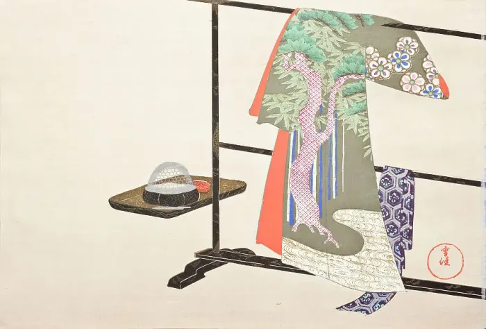 Framed Print : A Thousand Grasses (Chigusa) (image 14 of 33), 1900. Creator: Kamisaka Sekka Framed Print : A Thousand Grasses (Chigusa) (image 14 of 33), 1900. Creator: Kamisaka Sekka
