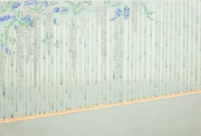 Framed Print : A Thousand Grasses (Chigusa) (image 21 of 33), 1900. Creator: Kamisaka Sekka Framed Print : A Thousand Grasses (Chigusa) (image 21 of 33), 1900. Creator: Kamisaka Sekka