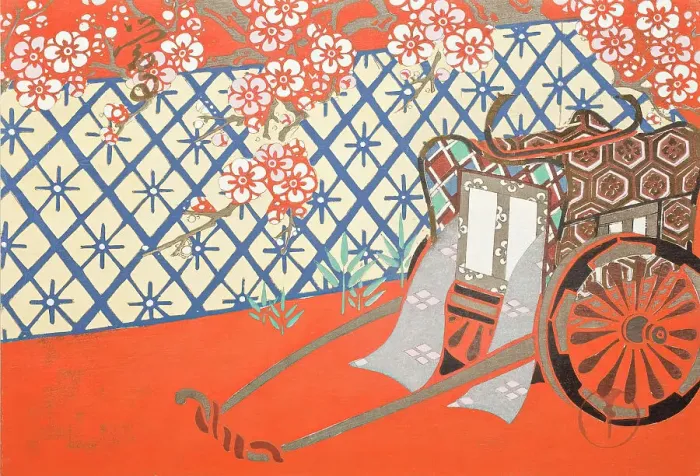 Framed Print : A Thousand Grasses (Chigusa) (image 5 of 33), 1900. Creator: Kamisaka Sekka Framed Print : A Thousand Grasses (Chigusa) (image 5 of 33), 1900. Creator: Kamisaka Sekka