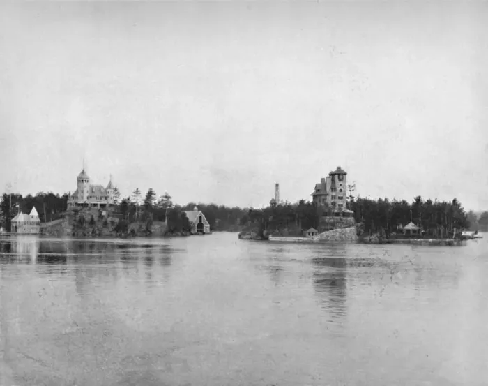 Framed Print : The Thousand Islands, 19th century Framed Print : The Thousand Islands, 19th century