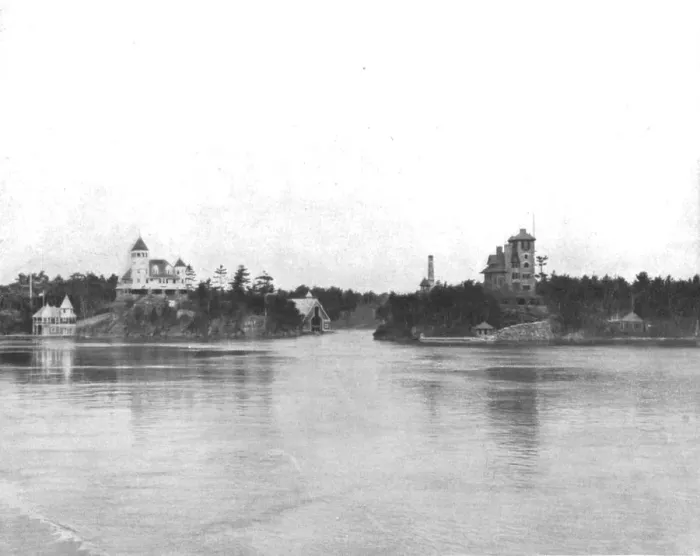 Framed Print : The Thousand Islands of the St Lawrence River, Canada, c1900. Creator: Unknown Framed Print : The Thousand Islands of the St Lawrence River, Canada, c1900. Creator: Unknown