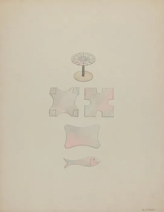 Framed Print : Thread Winds, c. 1937. Creator: Michael Fenga Framed Print : Thread Winds, c. 1937. Creator: Michael Fenga