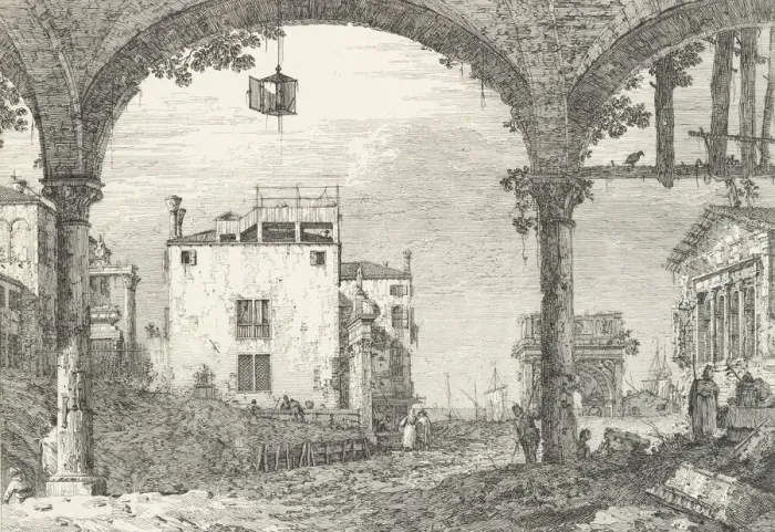 Framed Print : A three-arched portico with an open lantern hanging at center, a triumphal arch and rui Framed Print : A three-arched portico with an open lantern hanging at center, a triumphal arch and rui
