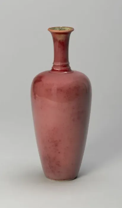 Framed Print : Three-String Bottle Vase, Qing dynasty (1644-1911), Kangxi reign mark and period Framed Print : Three-String Bottle Vase, Qing dynasty (1644-1911), Kangxi reign mark and period