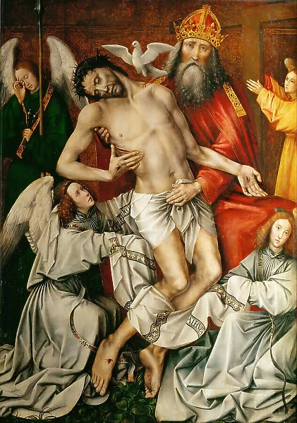 Throne of Mercy, ca 1510-1515. Creator: Coter, Colijn de (ca. 1445-ca. 1540)