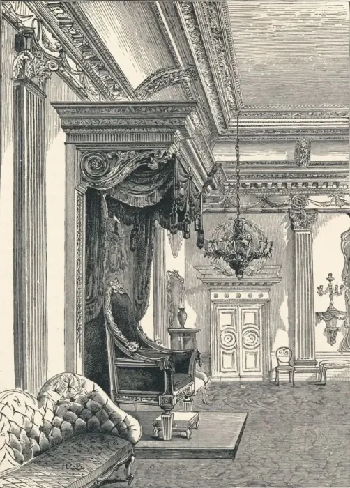 Framed Print : The Throne Room Dublin Castle, 1896 Framed Print : The Throne Room Dublin Castle, 1896