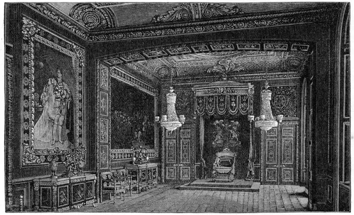 Framed Print : The Throne Room, Windsor, 1880. Artist: Robert Taylor Pritchett Framed Print : The Throne Room, Windsor, 1880. Artist: Robert Taylor Pritchett