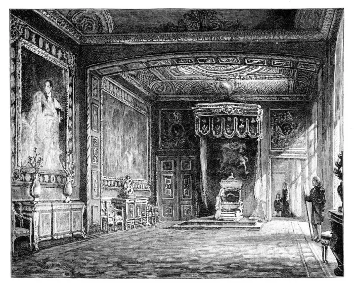 Framed Print : The Throne Room, Windsor Castle, c1888 Framed Print : The Throne Room, Windsor Castle, c1888
