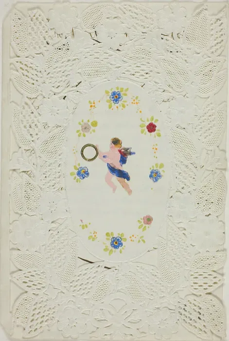 Framed Print : Thy Heart a Music Box (valentine), n.d. Creator: Unknown Framed Print : Thy Heart a Music Box (valentine), n.d. Creator: Unknown