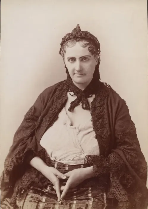 Framed Print : Ti-fille Brune, 1895. Creator: Pierre-Louis Pierson Framed Print : Ti-fille Brune, 1895. Creator: Pierre-Louis Pierson
