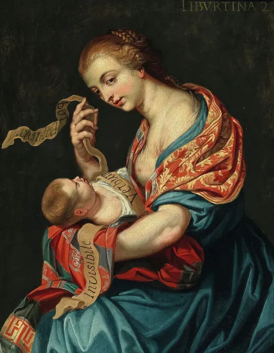 Framed Print : The Tiburtine Sibyl, First third of 17th cen. Creator: Hoecke, Jan van den (1611-1651) Framed Print : The Tiburtine Sibyl, First third of 17th cen. Creator: Hoecke, Jan van den (1611-1651)