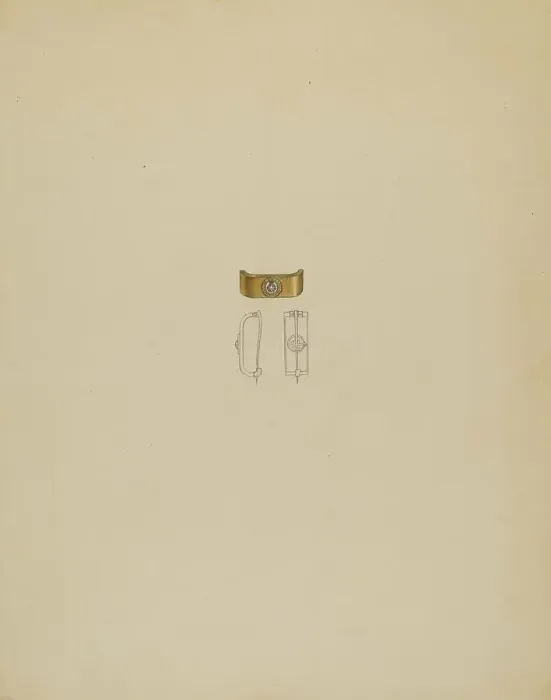 Framed Print : Tie Pin, c. 1936. Creator: Eugene Barrell Framed Print : Tie Pin, c. 1936. Creator: Eugene Barrell