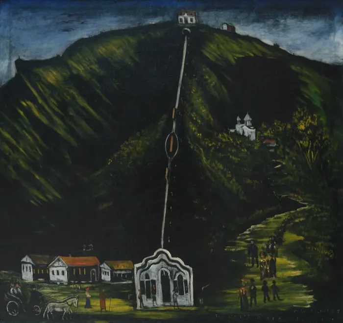 Framed Print : The Tiflis Funicular Framed Print : The Tiflis Funicular