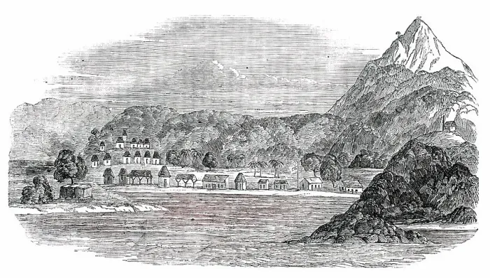 Framed Print : Tigre Island, 1850. Creator: Unknown Framed Print : Tigre Island, 1850. Creator: Unknown