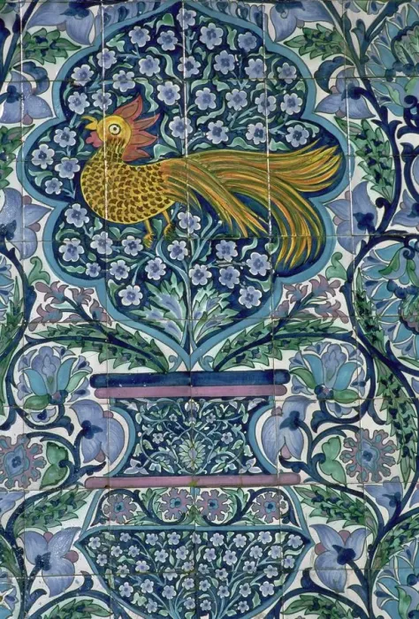 Framed Print : Detail of a tile design in Nabeul, Tunisia Framed Print : Detail of a tile design in Nabeul, Tunisia