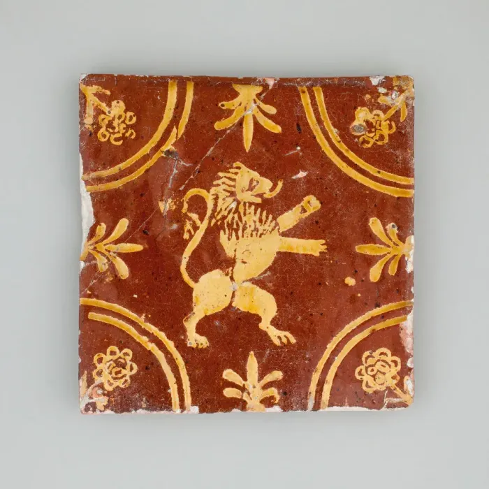 Framed Print : Tile, Limburg, 1575 / 1600. Creator: Unknown Framed Print : Tile, Limburg, 1575 / 1600. Creator: Unknown