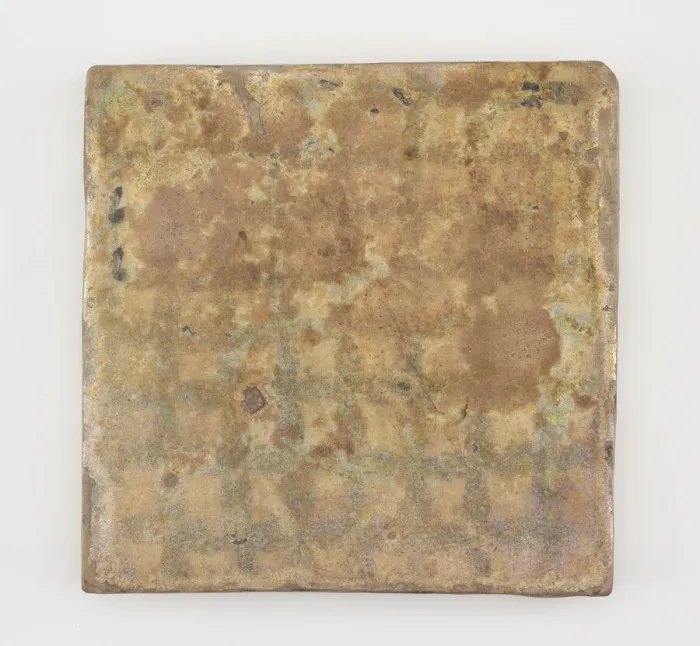 Framed Print : Tile, square, Abbasid period, late 12th-early 13th century. Creator: Unknown Framed Print : Tile, square, Abbasid period, late 12th-early 13th century. Creator: Unknown