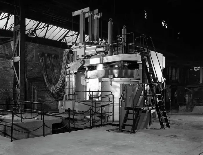 Framed Print : Tilghman electric arc furnace, Keyser Ellison steelworks, Sheffield, South Yorkshire, 1964 Framed Print : Tilghman electric arc furnace, Keyser Ellison steelworks, Sheffield, South Yorkshire, 1964