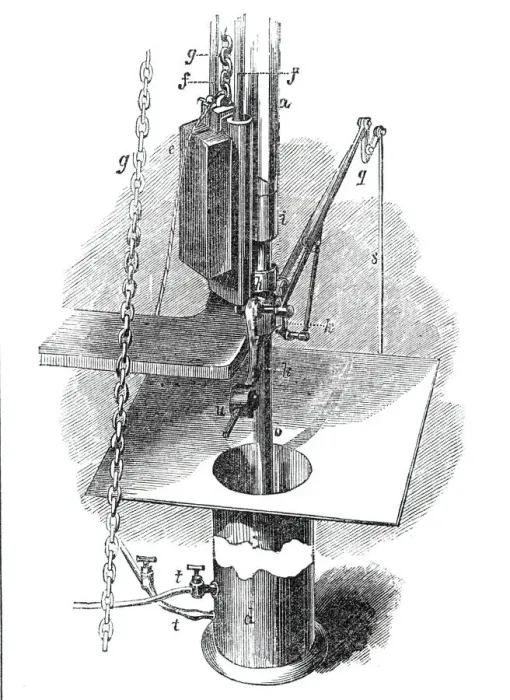 Framed Print : The Time Ball, Royal Observatory, Greenwich, Fig. 4, 1844. Creator: Unknown Framed Print : The Time Ball, Royal Observatory, Greenwich, Fig. 4, 1844. Creator: Unknown