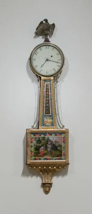 Framed Print : Timepiece, 1802 / 5. Creator: Unknown Framed Print : Timepiece, 1802 / 5. Creator: Unknown