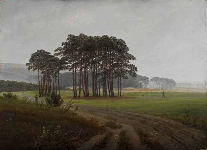 Framed Print : The times of day: The midday, 1821-1822. Artist: Friedrich, Caspar David (1774-1840) Framed Print : The times of day: The midday, 1821-1822. Artist: Friedrich, Caspar David (1774-1840)