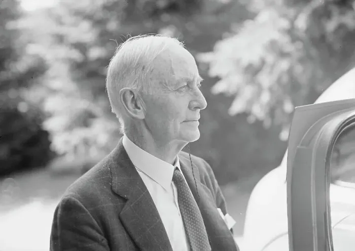 Framed Print : Timken, W.R. Mr. portrait photograph, 1938 July. Creator: Arnold Genthe Framed Print : Timken, W.R. Mr. portrait photograph, 1938 July. Creator: Arnold Genthe