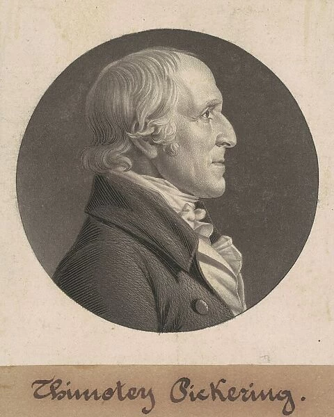 Timothy Pickering, 1806. Creator: Charles Balthazar Julien Févret de Saint-Mé