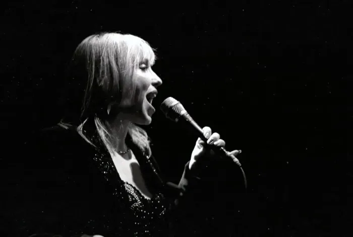 Framed Print : Tina May, Ronnie Scotts, London, 1992. Artist: Brian O Connor Framed Print : Tina May, Ronnie Scotts, London, 1992. Artist: Brian O Connor