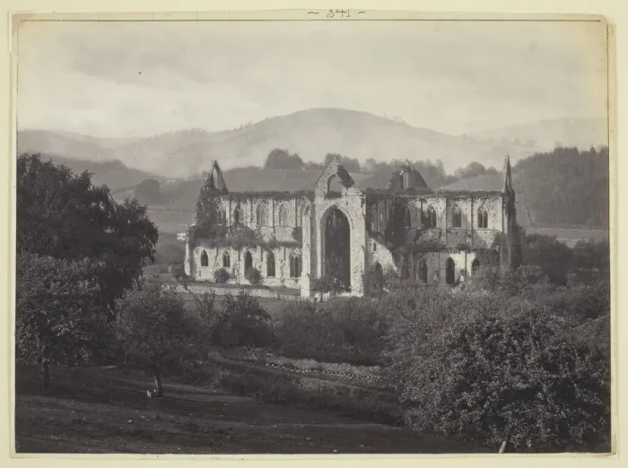 Framed Print : Tintern Abbey, 1860 / 94. Creator: Francis Bedford Framed Print : Tintern Abbey, 1860 / 94. Creator: Francis Bedford